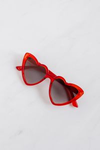 Kaboompics - Heart shaped sunglasses