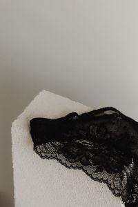 Kaboompics - Black Lace Panties in Feminine Lingerie Styling