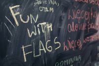 Kaboompics - Chalkboard with handwritten words