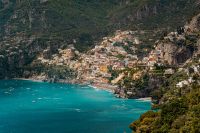 Kaboompics - Colourful houses in the town of Positano, Amalfi Cost, Italy