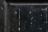 Kaboompics - Close-Up of Chipped Dark Green Door Panels with Raised Molding, Naples Italy Old Building Texture