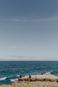Kaboompics - Fishermen with a fishing pole, Cliff on the Western Seaboard of Algarve, Praia da Amoreira, Portugal