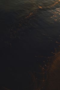Kaboompics - Dark Water Texture Minimal Golden Light Traces