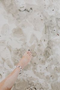 Kaboompics - Woman's Bare Foot on Sandy Beach