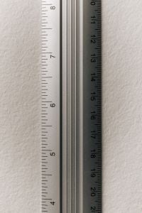 Kaboompics - Minimal Ruler Arrangement with Measurement Marks