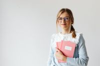 Kaboompics - Young Schoolgirl with Corrective Glasses