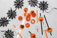Kaboompics - Halloween Party Props with Spiderwebs and Orange Details