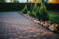 Kaboompics - Cobblestone garden