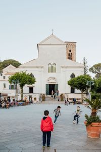 Kaboompics - Ravello Cathedral Facade and Bell Tower above Piazza Duomo
