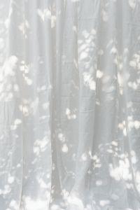 Kaboompics - Layered Sheer Curtains with Bright Sunlight