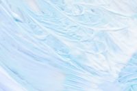 Kaboompics - Pale Blue Fluid Paint Texture with Sweeping White Strokes