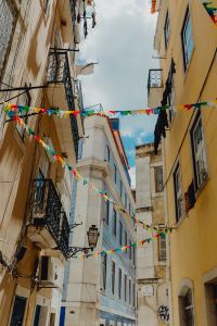 Kaboompics - Streets decorated for the Saint Anthony Feast in Lisbon, Portugal