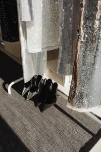 Kaboompics - Silver and Black High Heels with Glittering Party Outfits
