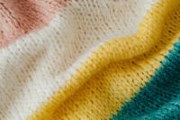 Kaboompics - Pastel Multicolor Knit Close-Up
