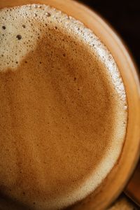 Kaboompics - Extreme Close-Up of Coffee Crema and Foam Texture