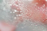 Kaboompics - Soft Pink Water Droplets and Bokeh, Abstract Background