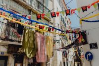 Kaboompics - Streets decorated for the Saint Anthony Feast in Lisbon, Portugal