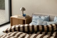 Kaboompics - Cozy Bedroom Interior With Window and Soft Blue Bedding