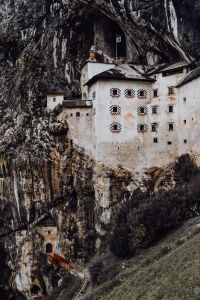 Kaboompics - Predjama castle at the cave mouth in Postojna, Slovenia
