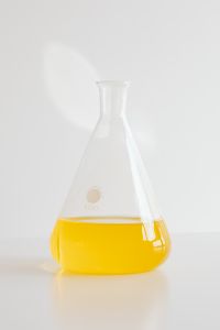 Kaboompics - Colorful Laboratory Solutions With Bright Copy Space