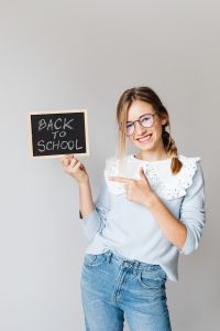 Kaboompics - Close Up of Schoolgirl with Backpack