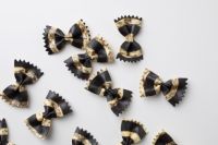 Kaboompics - Black Cuttlefish Ink Farfalle for Dramatic Italian Food Styling