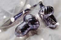 Kaboompics - Close-Up Silver and Violet Baubles with Festive Reflections
