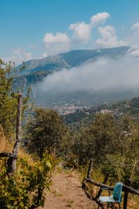 Kaboompics - Clouds Over the Amalfi Coast Mountains and Coastal Hills