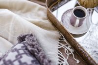 Kaboompics - Tray with tea