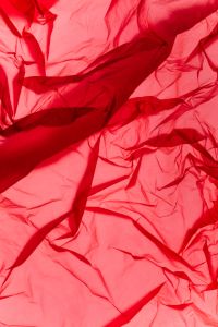 Kaboompics - Red Plastic Texture Close Up Environmental Pollution Concept