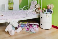 Kaboompics - Children's room with bed and toys