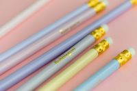 Kaboompics - Close-Up Pastel Pencils on Pink