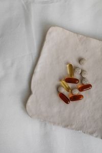 Kaboompics - Assorted Vitamins and Tablets on a White Tray