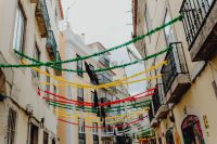 Kaboompics - Streets decorated for the Saint Anthony Feast in Lisbon, Portugal