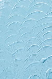 Kaboompics - Raised Light Blue Fan Brush Marks, Abstract Texture