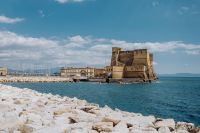 Kaboompics - Castel dell’Ovo Seen From the Rocky Naples Breakwater