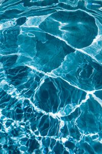 Kaboompics - Wavy water surface in a swimming pool