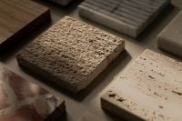 Kaboompics - Porous Limestone and Travertine Texture Samples with Warm Color Palette