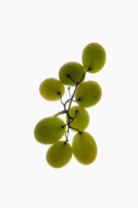 Kaboompics - Green Grapes on a Stem