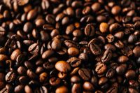 Kaboompics - Coffee Bean Macro with Soft Focus and Brown Tones for Food Photography Backdrops