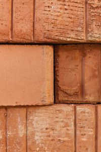 Terracotta Brick Wall Backgrounds and Rustic Masonry Textures
