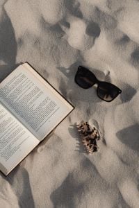 Beach Backgrounds, Summer Reading and Coastal Pine Forest