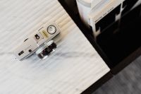 Kaboompics - Old camera on marble
