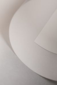 Kaboompics - Minimal White Paper Edge on Neutral Gray Background