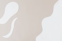 Kaboompics - Minimal Beige and White Wavy Abstract Background for Stationery and Branding