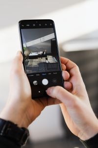 Kaboompics - Man Takes Photo by Mobile Phone