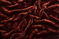 Kaboompics - Creased brown fabric
