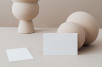 Kaboompics - Business Card Mockup