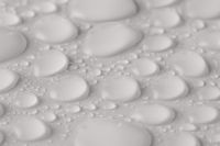 Kaboompics - Neutral Gray Water Drop Texture With Rounded Forms