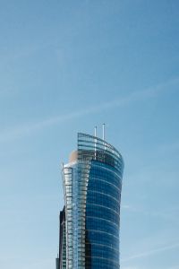 Kaboompics - Warsaw Glass Office Tower and Modern City Buildings